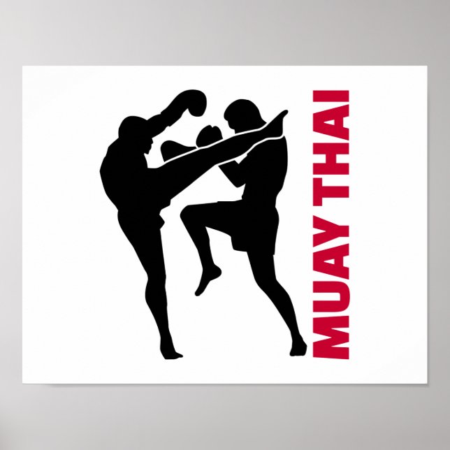 Poster Muay Thai (Devant)