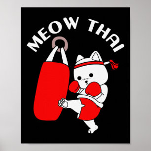 Poster Muay Thai Cat Meow Thai