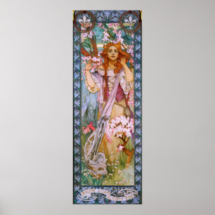 Poster Mucha - Maud Adams en Jeanne d'Arc 1909