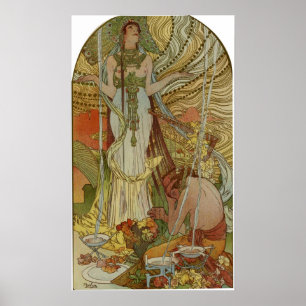 Poster Mucha - Salammbo 1897
