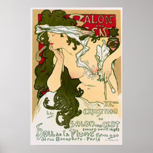 Poster Mucha - Salon 1901