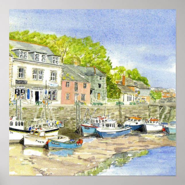 Poster 'Muddy Bas (Padstow)' (Devant)