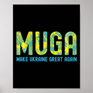 Poster Muga Rendre à l'Ukraine sa grandeur Support drôle