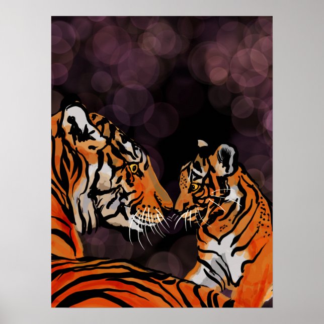 Poster Mum tigre (Devant)