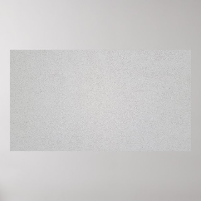Poster Mur blanc à texture plâtre (Devant)