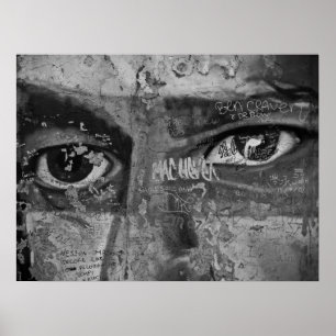 Poster Mur de Berlin - visions du passé