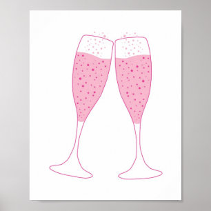 Poster Mur de Champagne