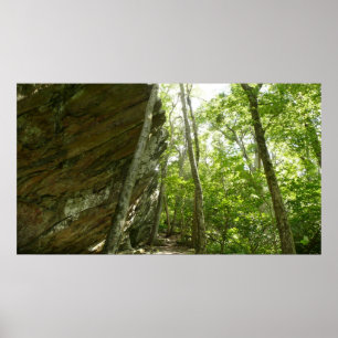 Poster Mur de roche Frazier dans le parc national de Shen