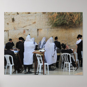 Poster Mur d'égarement de la toile d'Israël