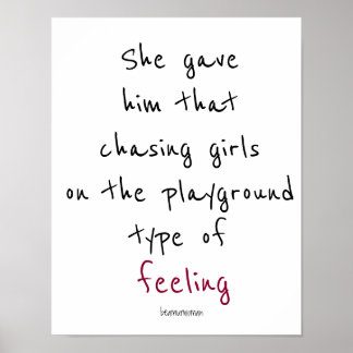 Poster Mur Elle Lui A Donné Que Sentiment D'Amour