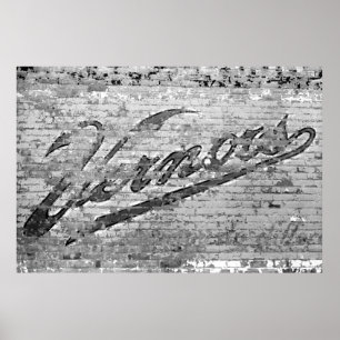 Poster Mur vintage Ann Arbor Michigan 1999 de Vernors