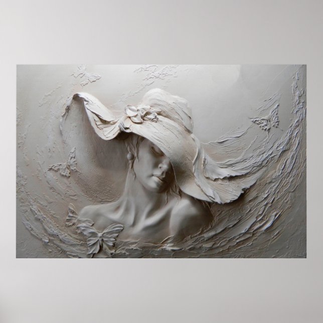 Poster murale 3d illusion 3d, arrière - plan, art, murale (Devant)