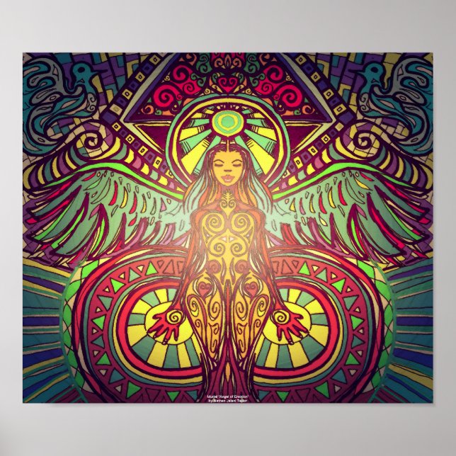 Poster Muriel "Ange des émotions" (Devant)