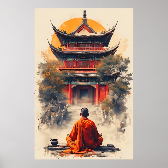Poster Murmures de la Pagode (Devant)