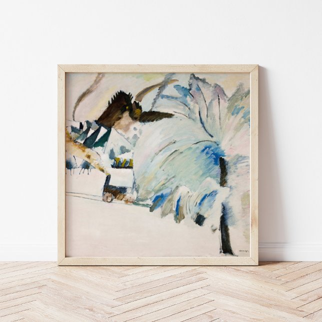 Poster Murnau avec Locomotive | Kandinsky (Créateur téléchargé)