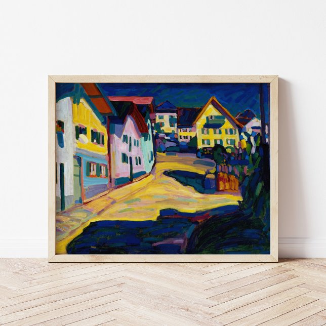 Poster Murnau, Burggrabenstrasse 1 | Kandinsky (Créateur téléchargé)