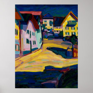 Poster Murnau Burggrabenstrasse 1 - Wassily Kandinsky