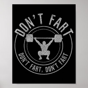 Poster Musculation Haltérophilie Wer Lifting Ne Pétez Pas