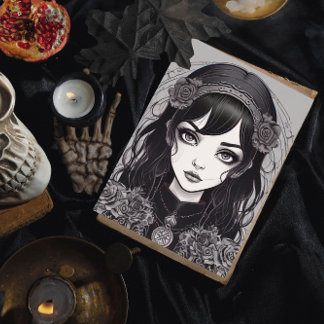 Poster Muse de minuit gothique Reverie