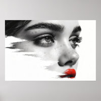Muse monochrome : un aperçu de la grâce