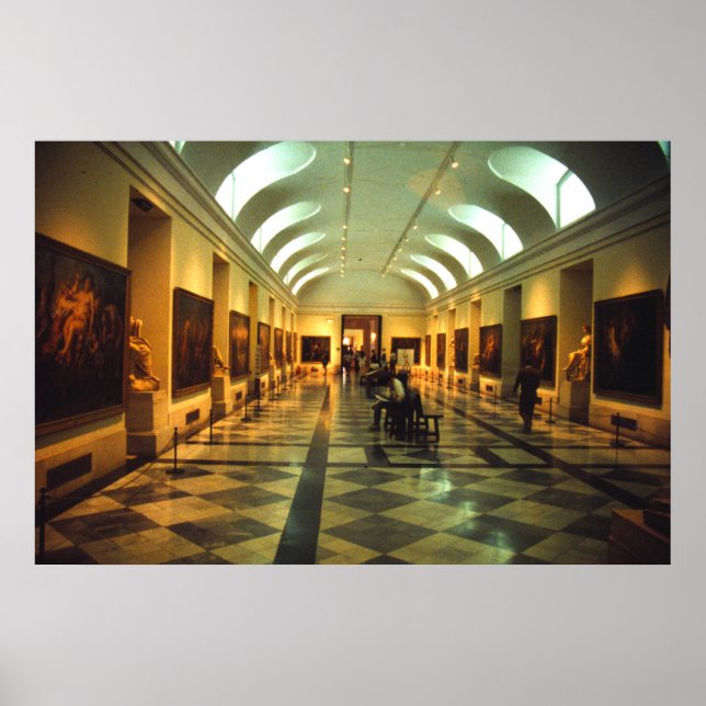 Poster Museo del Prado, Madrid, Espagne (Devant)