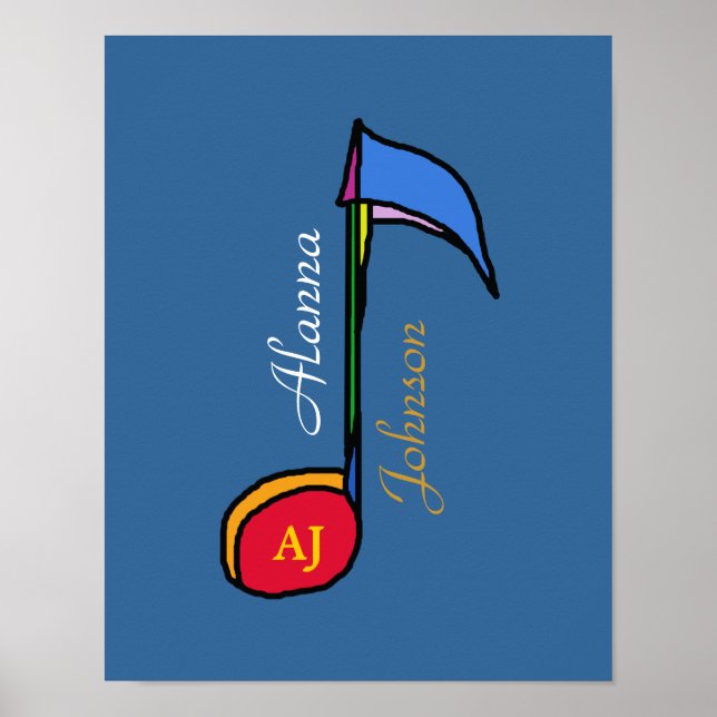 Poster music (Devant)