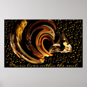 Poster Musique à mon âme_Poster_by Elenne Boothe