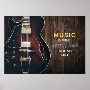 Poster Musique Art Musique