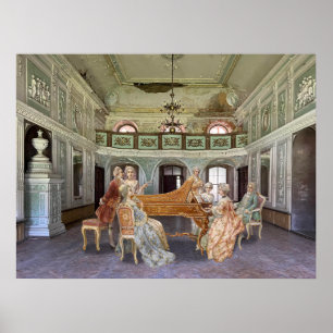 Poster Musique congelée