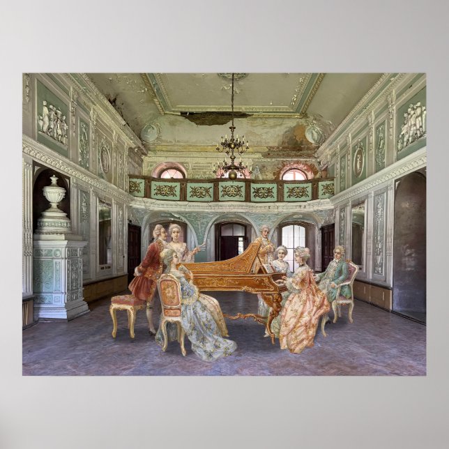 Poster Musique congelée (Devant)