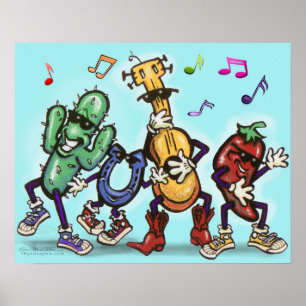 Poster Musique country