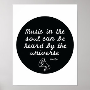 Poster Musique dans l'âme - le Laotien Tzu