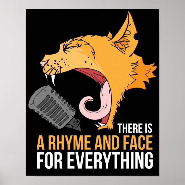 Poster Musique de chat (Devant)