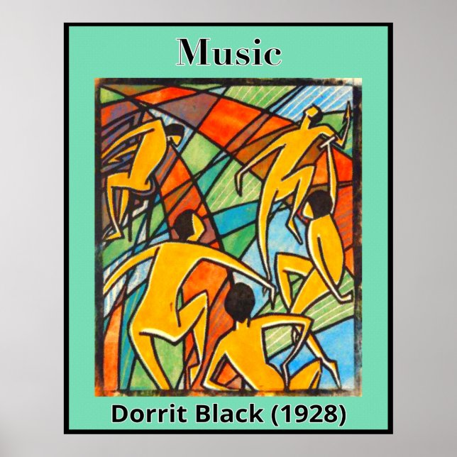 Poster Musique de Dorrit Black (1928) (Devant)