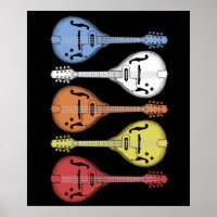 Musique de pays rétro Mandolin Vintage Bluegrass