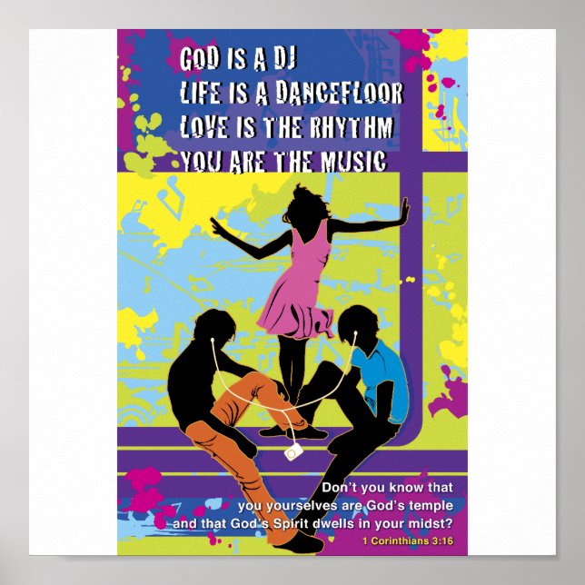 Poster Musique de vie (Devant)