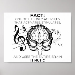 Poster Musique pour l'esprit