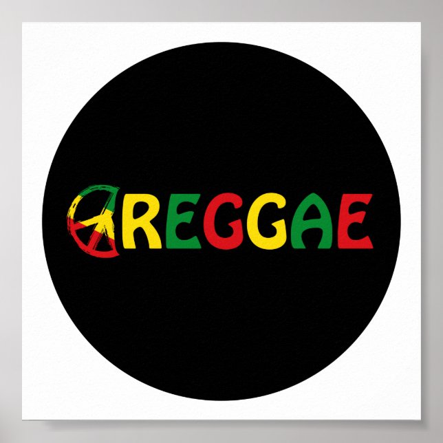 Poster Musique reggae (Devant)