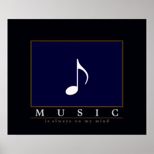 Poster musique toujours dans mon esprit
