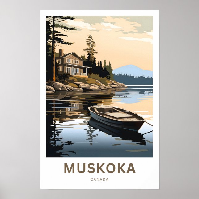 Poster Muskoka Canada - Imprimer (Devant)