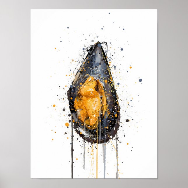 Poster Mussel (Devant)