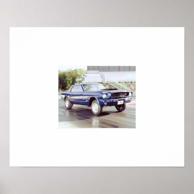 Poster Mustang 1966 (Devant)