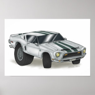 Poster Mustang Cobra
