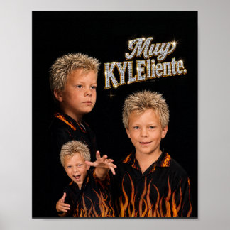 Poster Muy Kyleiente Protège-Canne