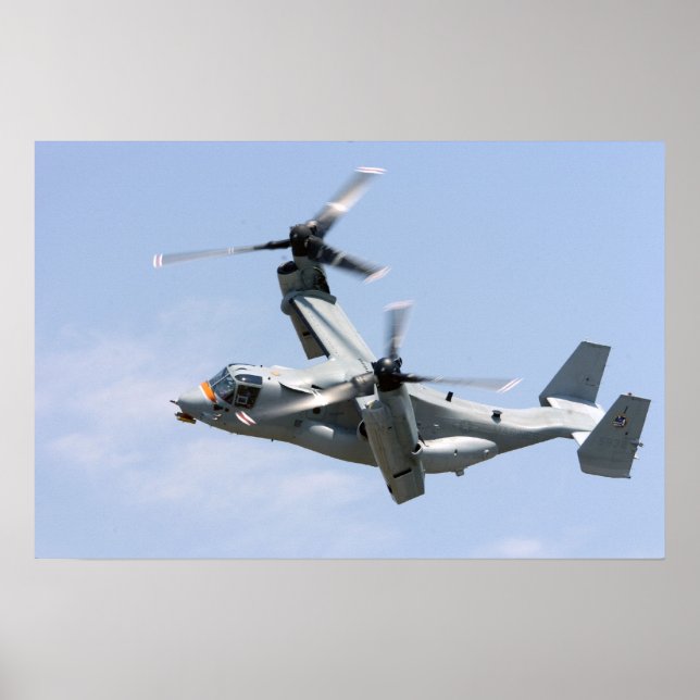 Poster MV-22 Osprey Aircraft (Devant)