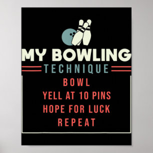Poster My Bowling Technique - Bowling