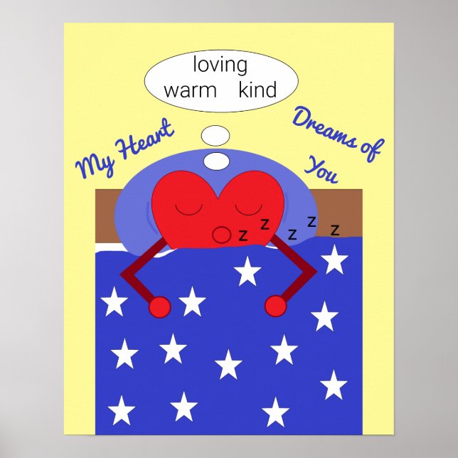 Poster My Heart Dreams of You : (Devant)