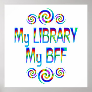 Poster My Library BFF