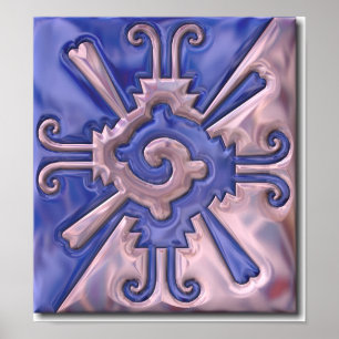 Poster Myan Hunab Ku-glass