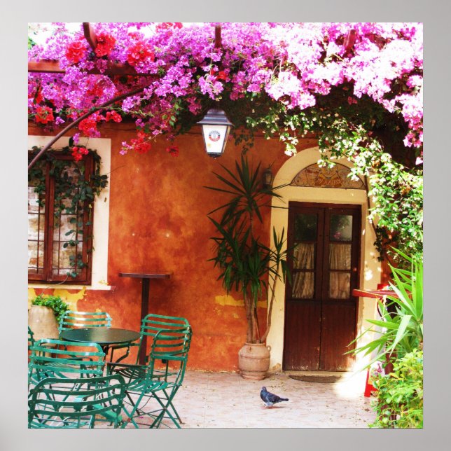 Poster Mykonos, Grèce, îles grecques (Devant)